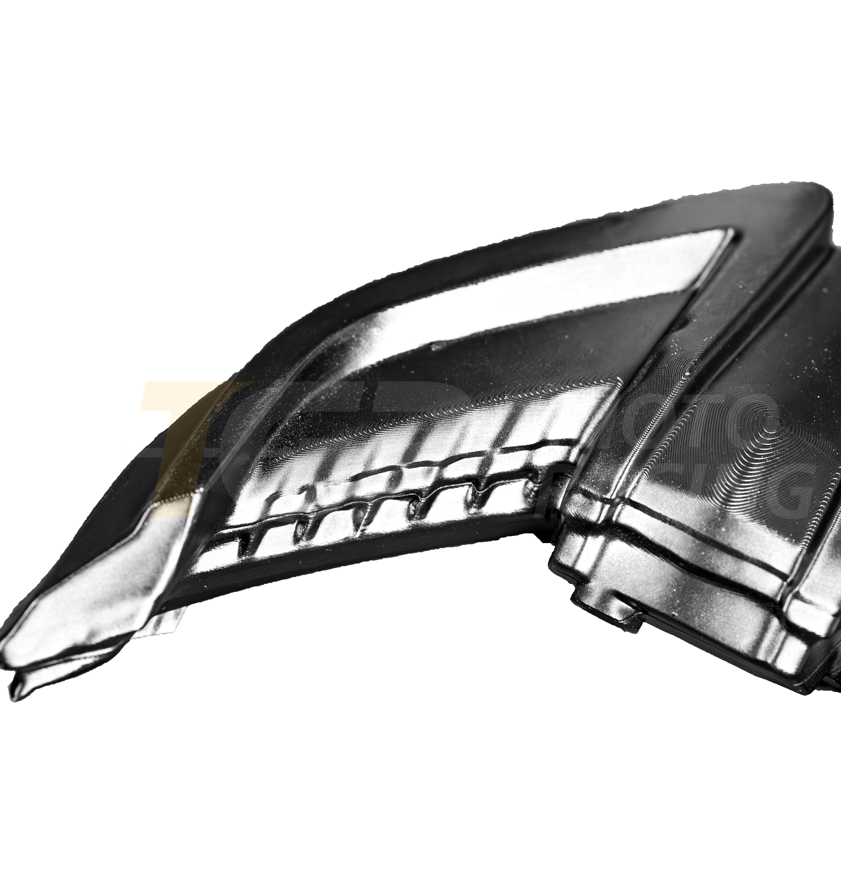 Dummy Rücklicht Abdeckung Hecklicht-Attrappe schwarz glanz TGP MotoRacing Ducati Panigale V4/S/R (25-26)