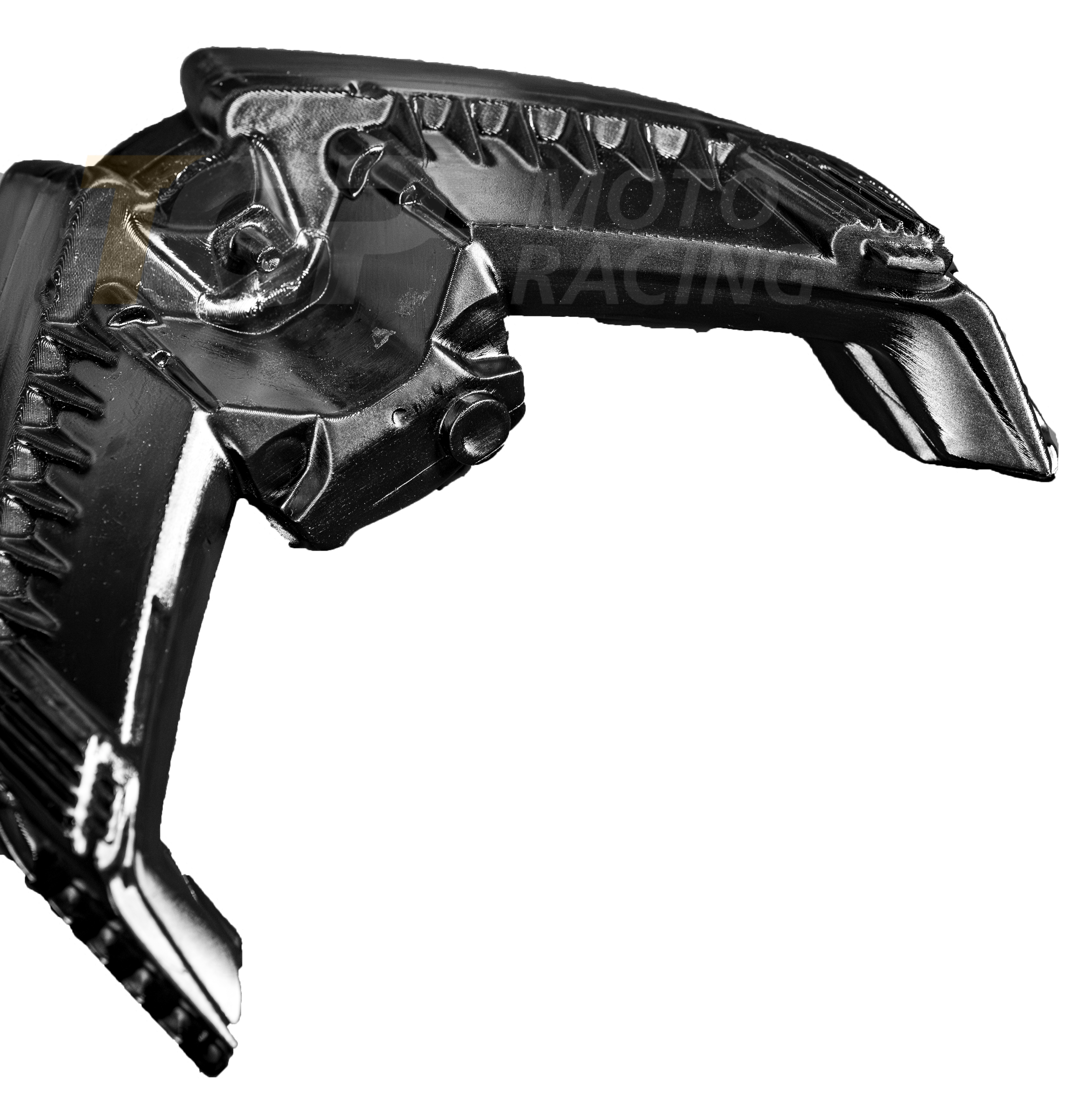 Dummy Rücklicht Abdeckung Hecklicht-Attrappe schwarz glanz TGP MotoRacing Ducati Panigale V4/S/R (25-26)