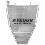 Racing Wasser + Ölkühler Febur Yamaha YZF-R6 RJ27 (17-25) FE1579S