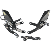 Fußrastenanlage LighTech BMW S1000RR K46 (15-18) FTRBM004/W