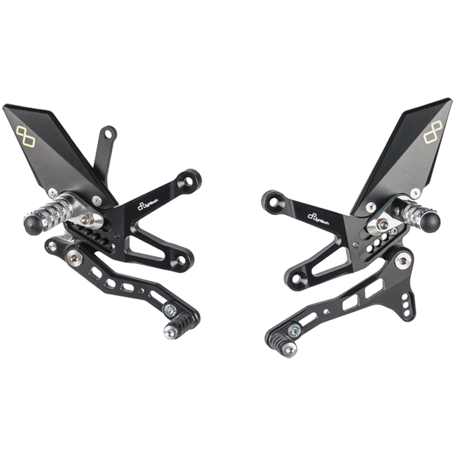 Fußrastenanlage LighTech Kawasaki ZX-10 R/RR (16-20) FTRKA006/W