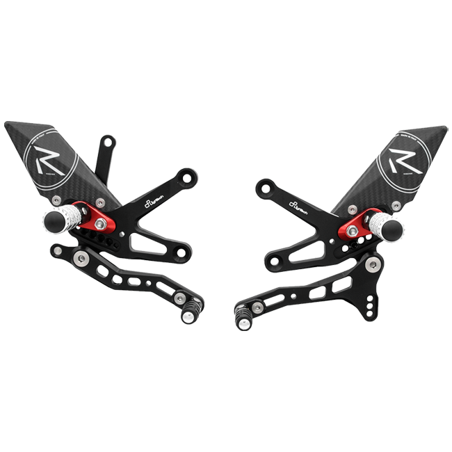 Fußrastenanlage R LighTech Kawasaki ZX-10 R/RR (16-20) FTRKA006R