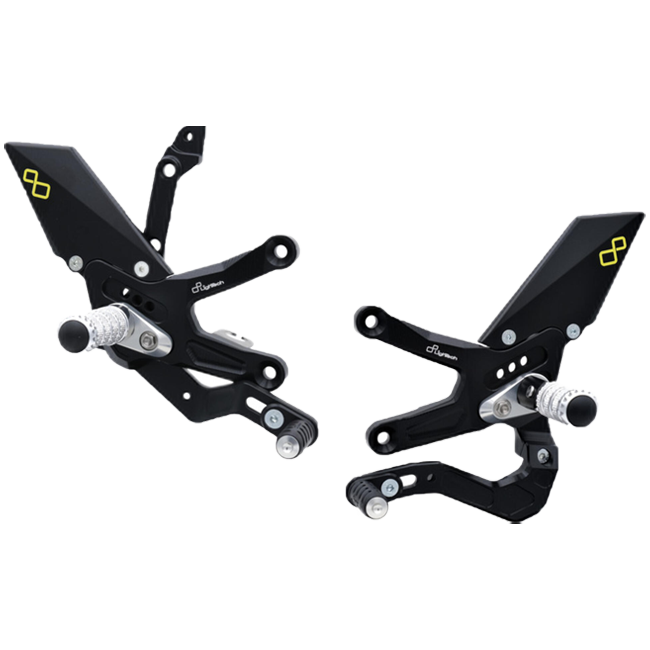 Fußrastenanlage LighTech Umkehrschaltung Kawasaki ZX-10 R/RR (21-25) FTRKA012/W