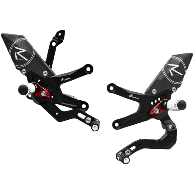 Fußrastenanlage R LighTech Kawasaki ZX-10 R/RR (21-26) FTRKA011R