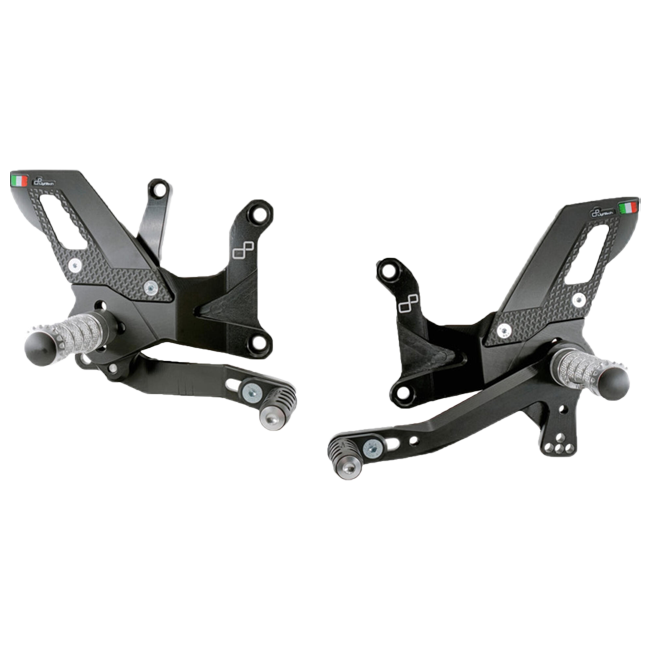 Fußrastenanlage Track-Use LighTech Kawasaki ZX-4 RR (23-25) FTRKA014