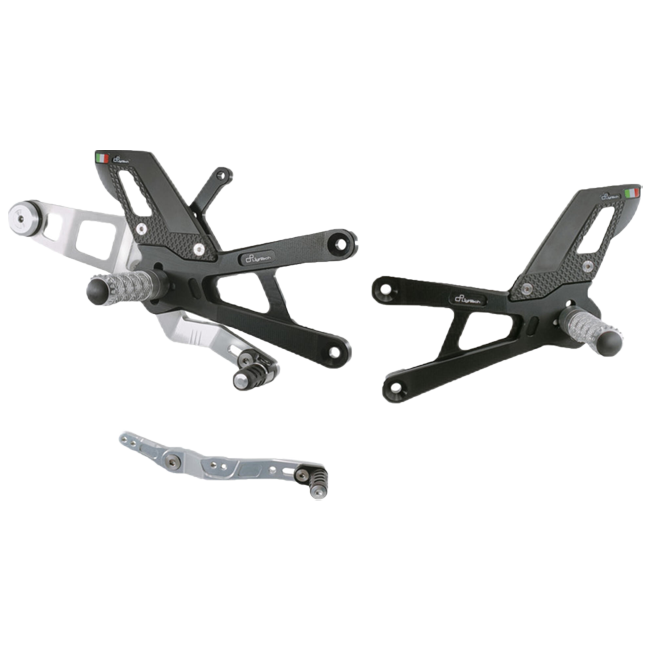 Fußrastenanlage Track-Use LighTech Yamaha YZF-R1/M RN32, RN49 & RN65 (15-26) FTRYA020