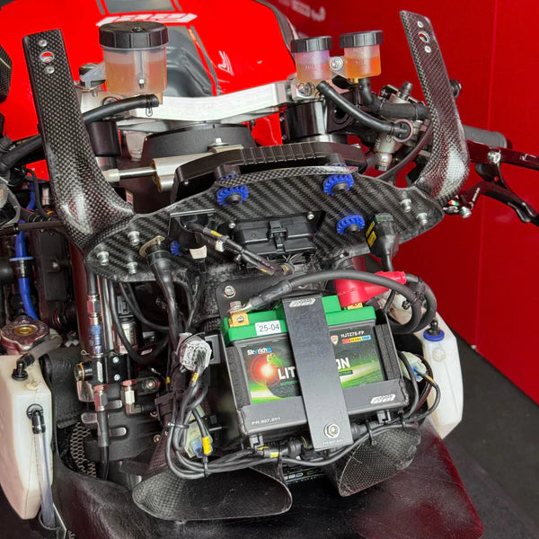 Carbon Instrumentenhalter + Luftkanal Feel Racing Ducati Panigale V2 955 (20-24) FR.495.112.C