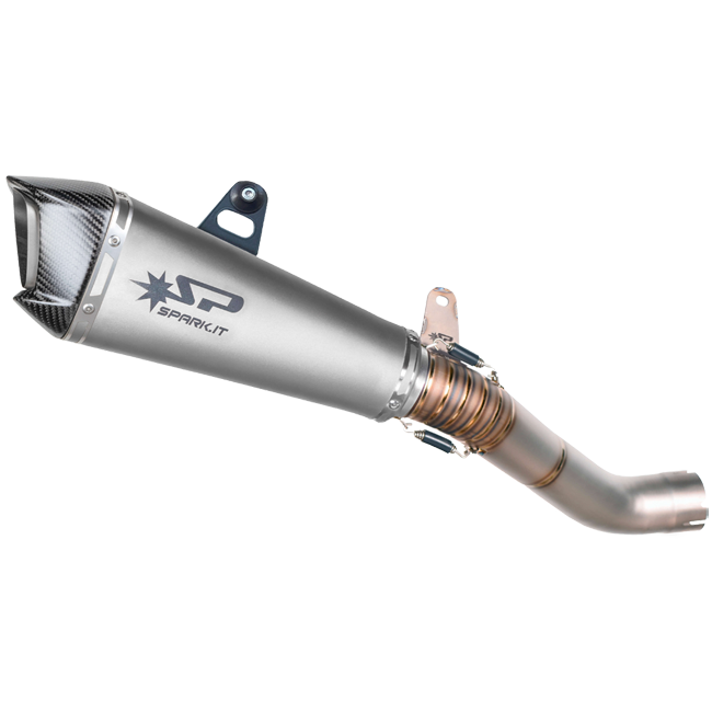 Spark Exhaust Slip-On Konix Evo Titanium Aprilia RSV4/1100 Factory/RF/RR (17-20) GAP0405