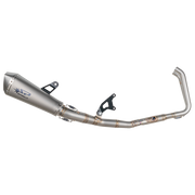 Spark Exhaust Komplettanlage Edelstahl Konix Kawasaki Ninja 400 (18-23) GKA8823T