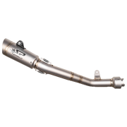 Spark Exhaust Slip-On Grid-O + KAT-Ersatzrohr Kawasaki ZX-10 R/RR (21-25) GKA8843T