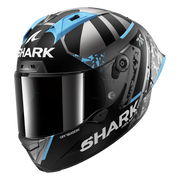 Shark Aeron GP FIM 2 Raúl Fernández Winter Test Replica matt ABS HE4161 — Dreiviertelansicht von vorn