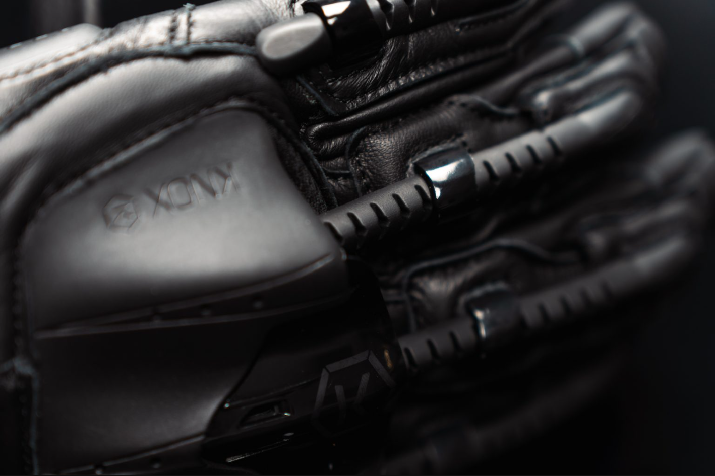 Knox Handroid MK5 Racing Lederhandschuhe | Herren | Schwarz | 11769404100