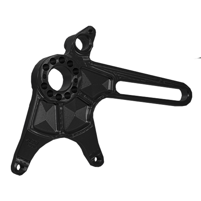 Bremssattelhalter Hinten 84mm – Schnellwechselsystem Hesterberg-Cad/Cam Aprilia RSV4/RR/1100 Factory (21-26)