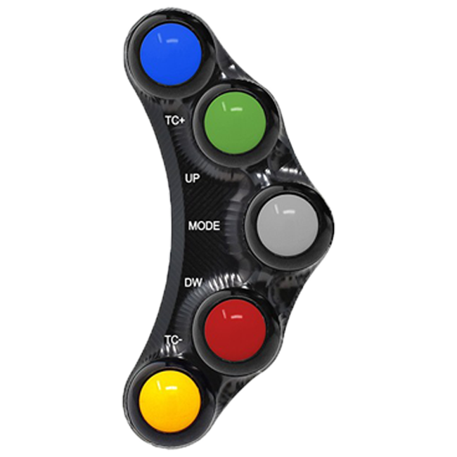 Lenkerschalter Race links JetPrime Ducati Panigale 1299/S (15-18) JP PLSR 005