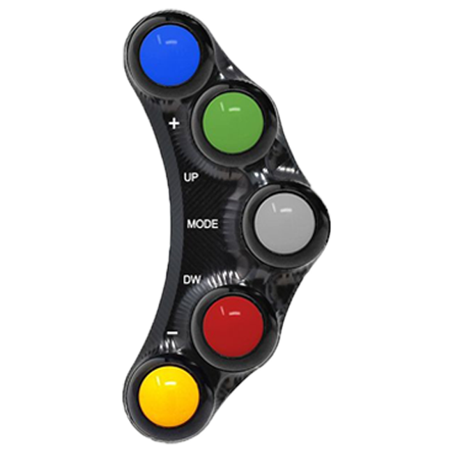 Lenkerschalter Race links JetPrime Ducati Panigale V4/S/R (18-24) JP PLSR 020