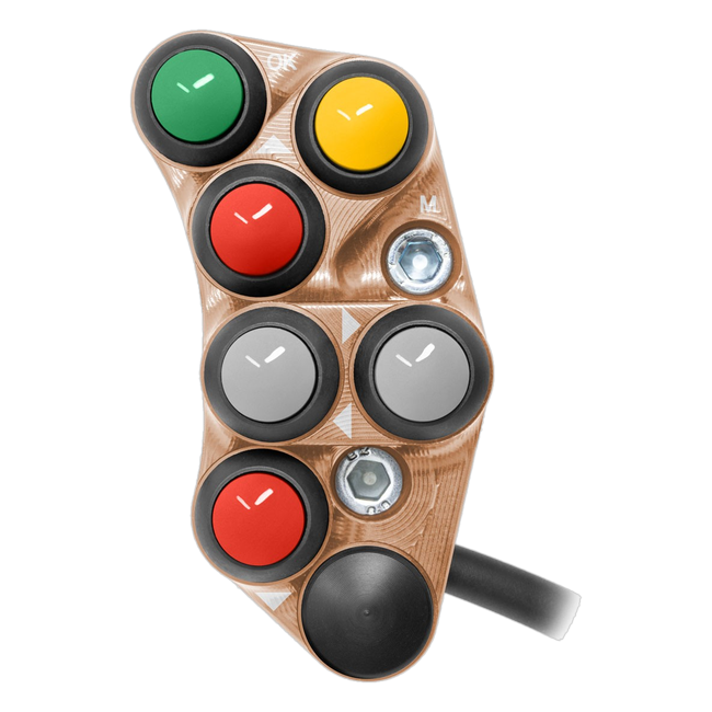 Lenkerschalter Race links JetPrime Triumph Street Triple 765 R (23-26) JP PLSR 062