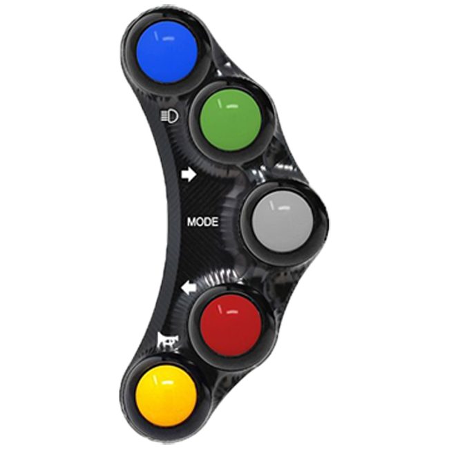 Lenkerschalter Street links JetPrime Yamaha YZF-R6 RJ27 (17-25) JP PLS 013