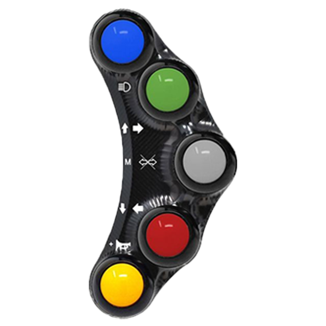 Lenkerschalter Street links JetPrime Ducati Panigale V4/S/R (18-24) JP PLS 020