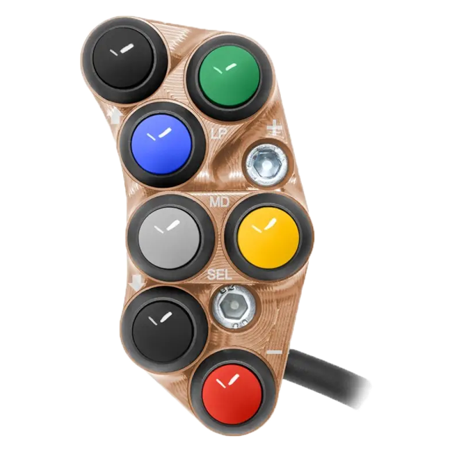 Lenkerschalter Race links JetPrime Ducati Panigale V4/S/R (18-24) JP PSR DU020