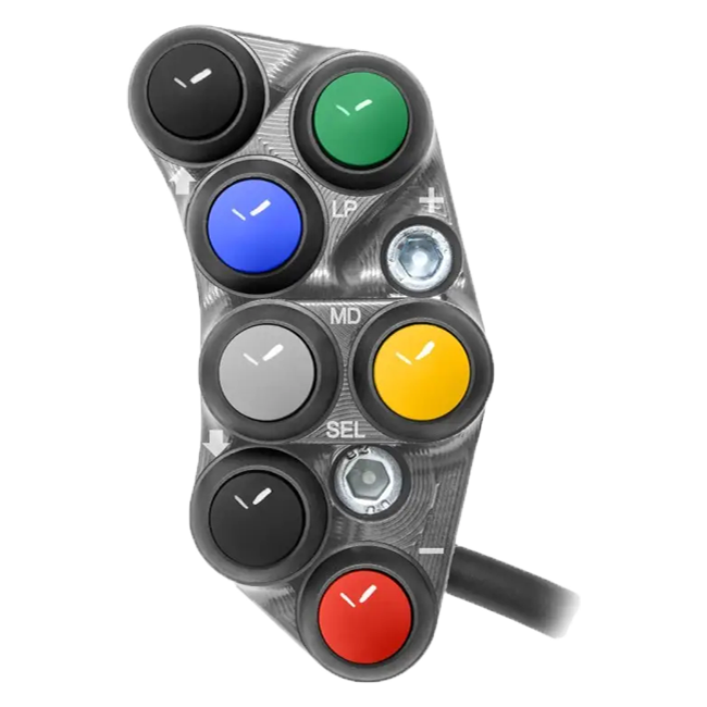 Lenkerschalter Race links JetPrime Ducati Panigale V4/S/R (18-24) JP PSR DU020