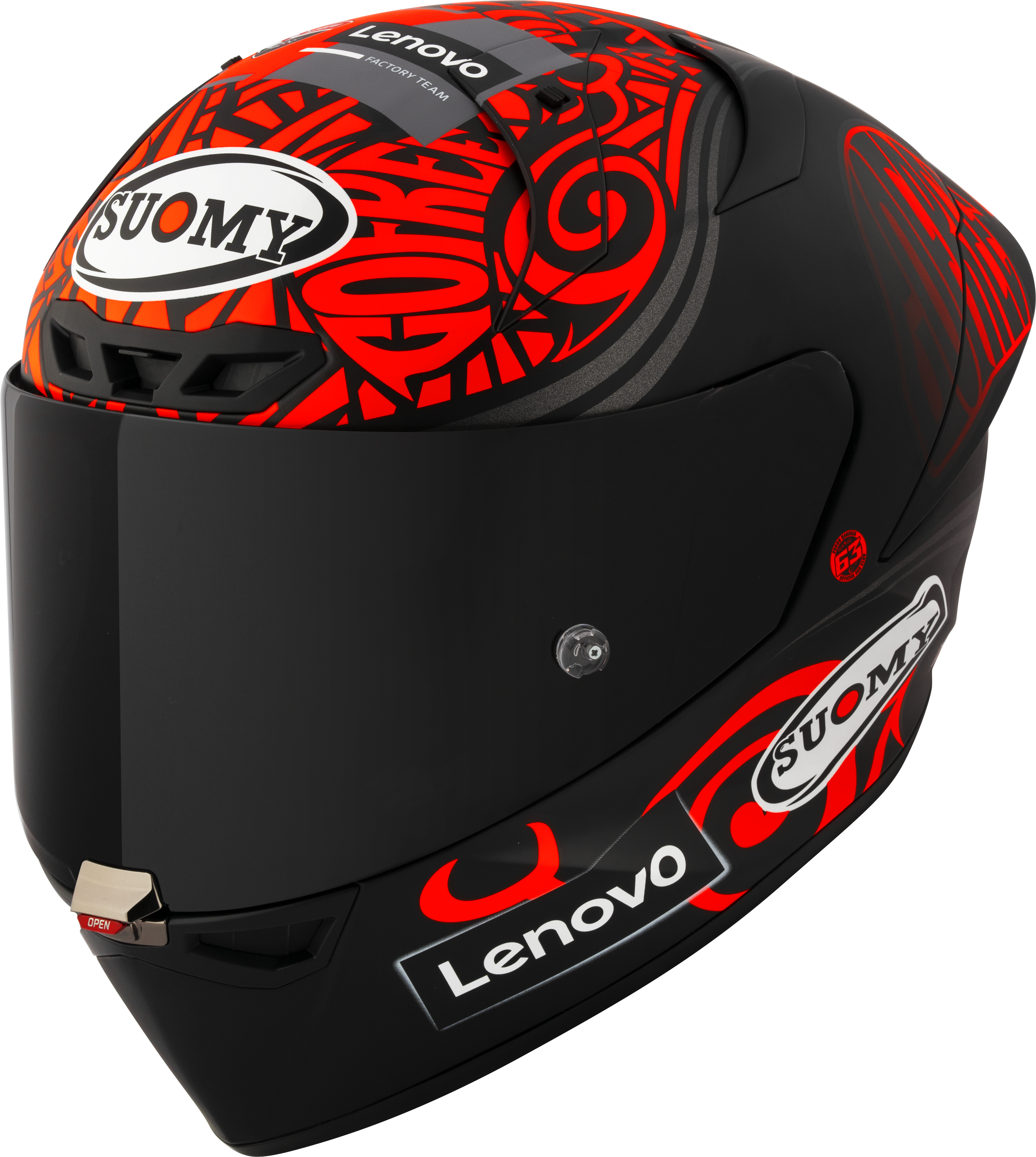 Suomy S1-XR GP Helm Francesco Pecco Bagnaia Replica 2024 K6SX0012