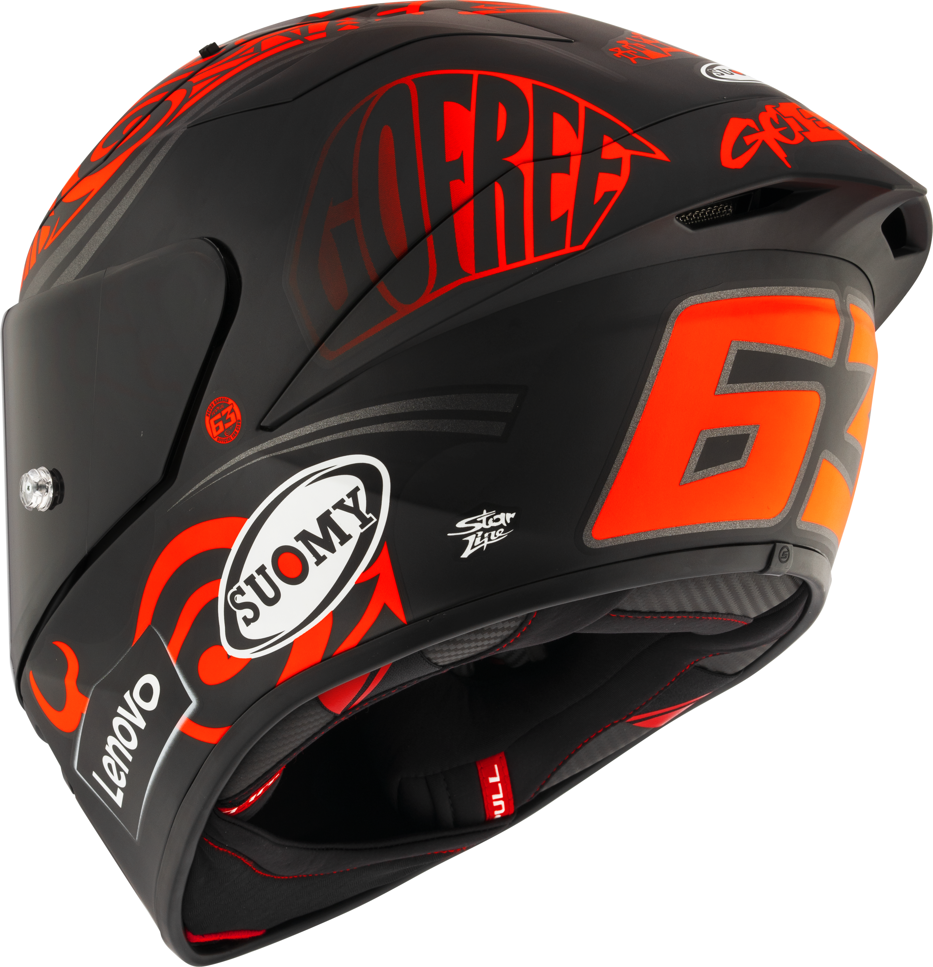 Suomy S1-XR GP Helm Francesco Pecco Bagnaia Replica 2024 K6SX0012