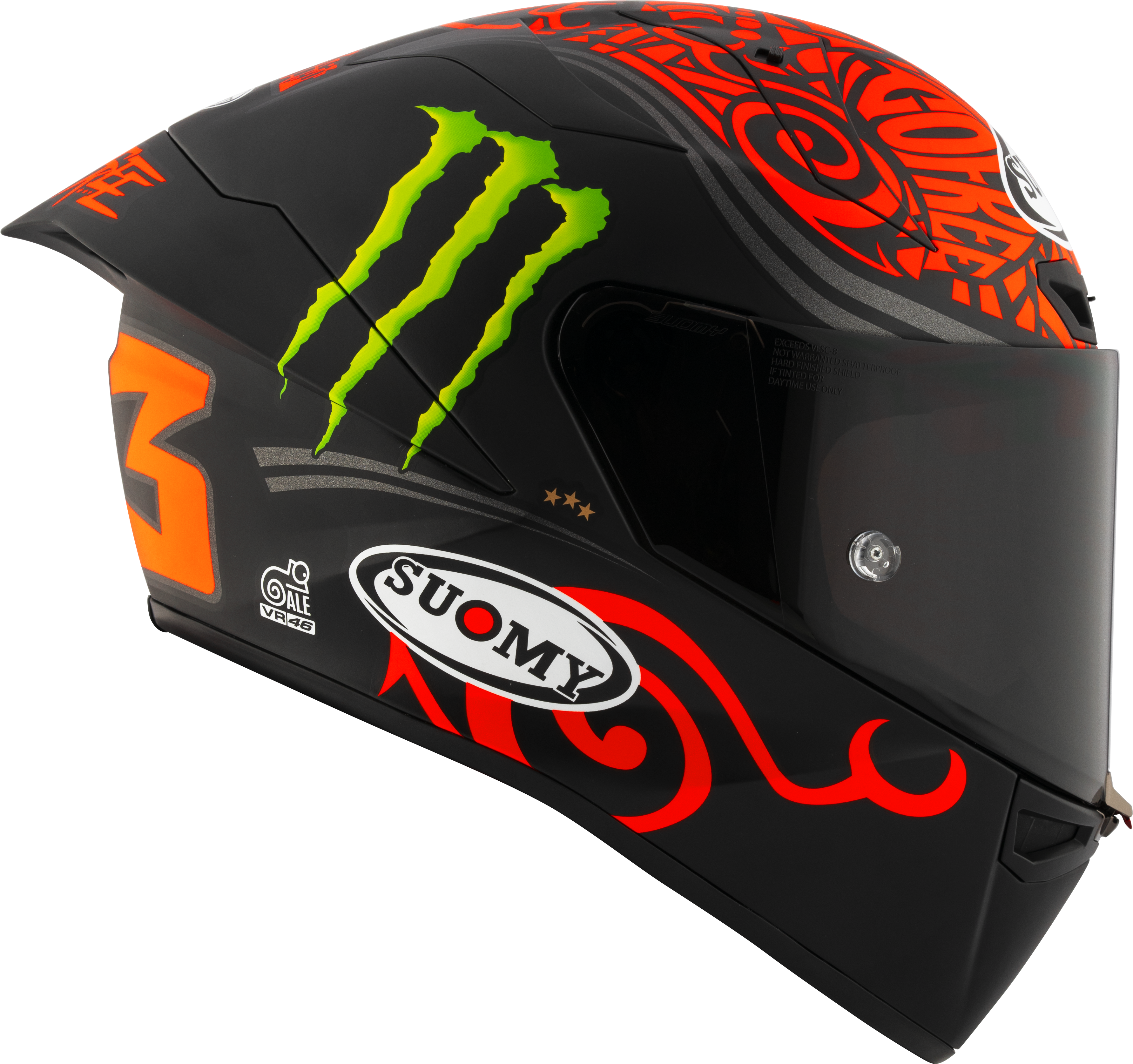 Suomy S1-XR GP Helm Francesco Pecco Bagnaia Monster Replica 2024 K6SX0013