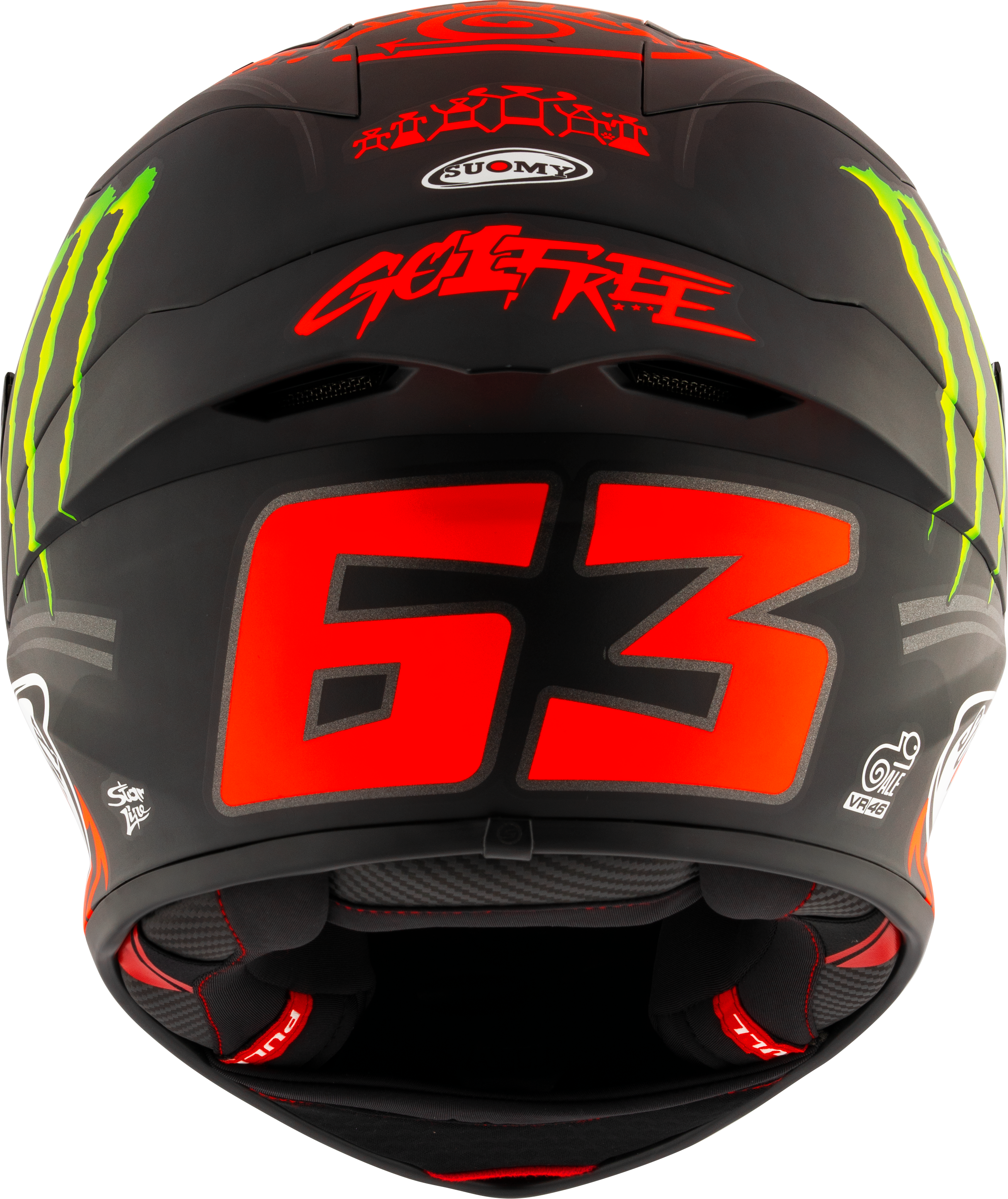 Suomy S1-XR GP Helm Francesco Pecco Bagnaia Monster Replica 2024 K6SX0013