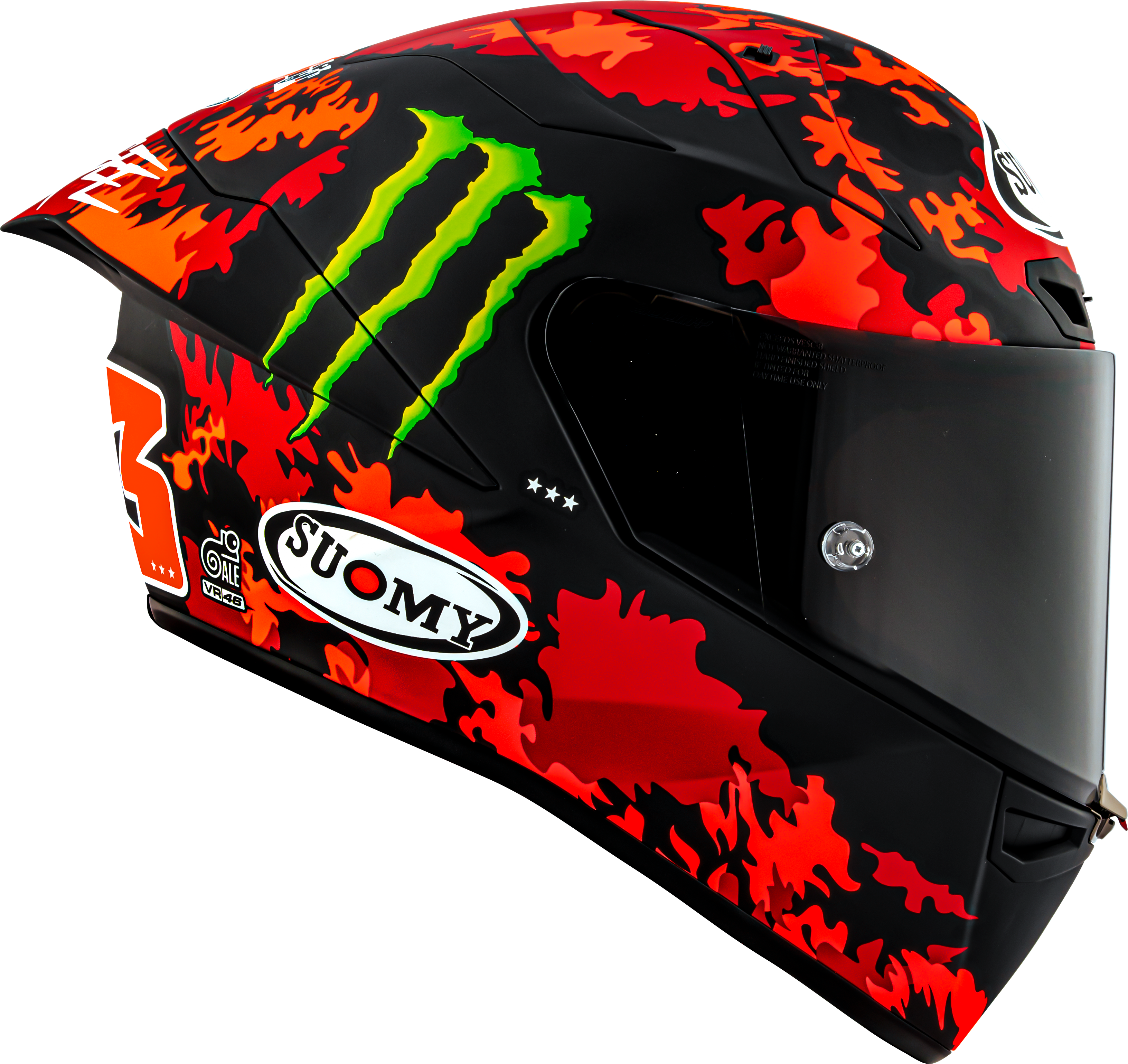 Suomy S1-XR GP Helm Francesco Pecco Bagnaia Monster Replica 2025 K6SX0017