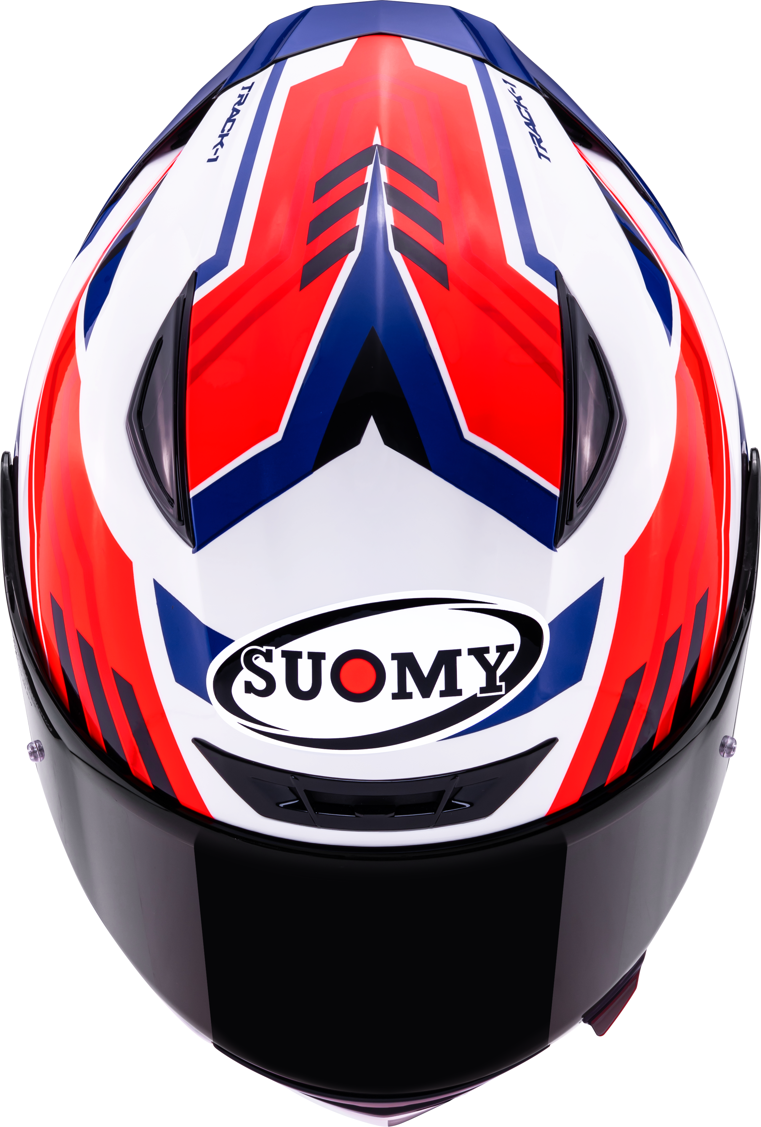 Suomy Track-1 Helm Framework Weiß/Rot/Blau K6T10023