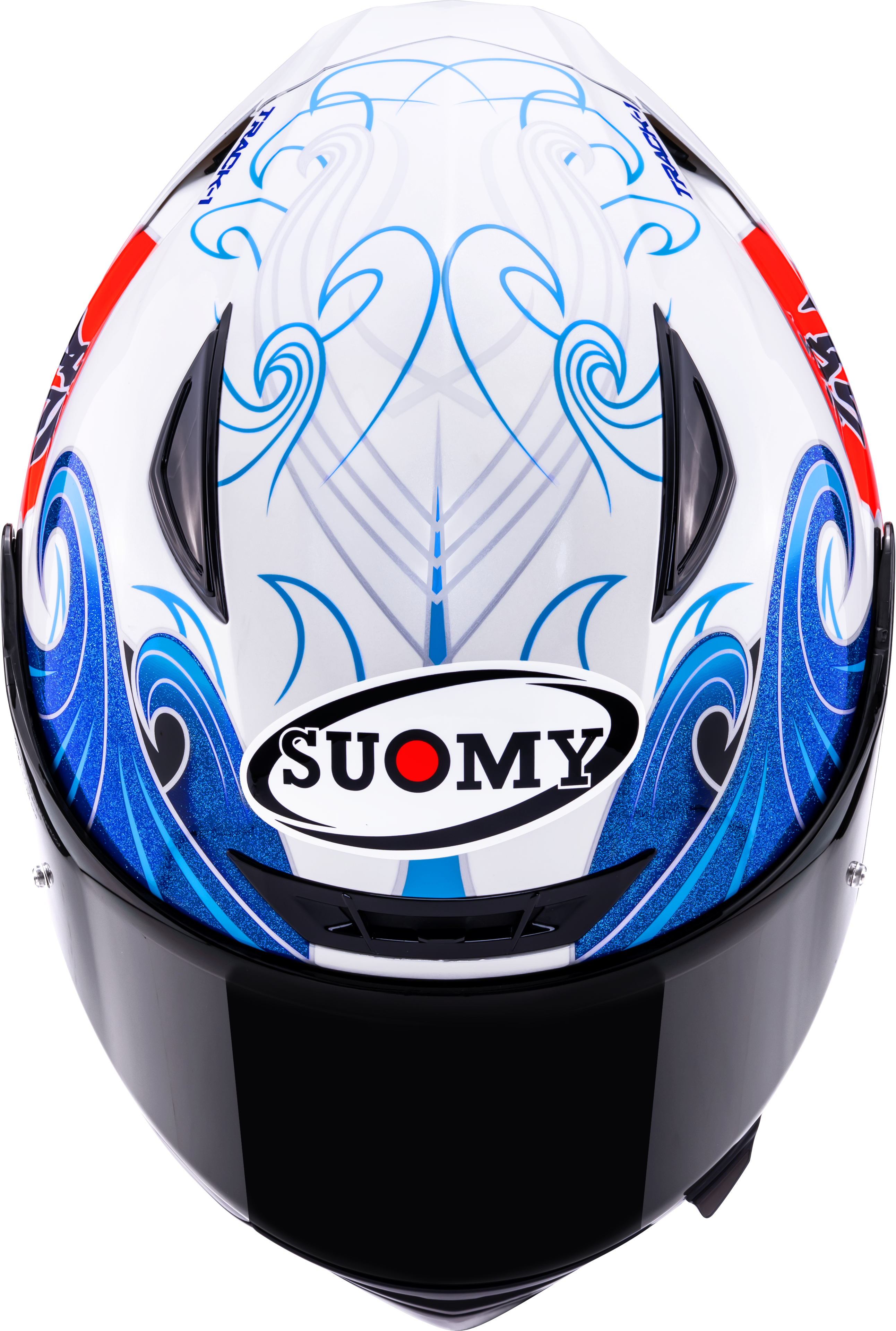Suomy Track-1 Helm Waves Weiß K6T10025
