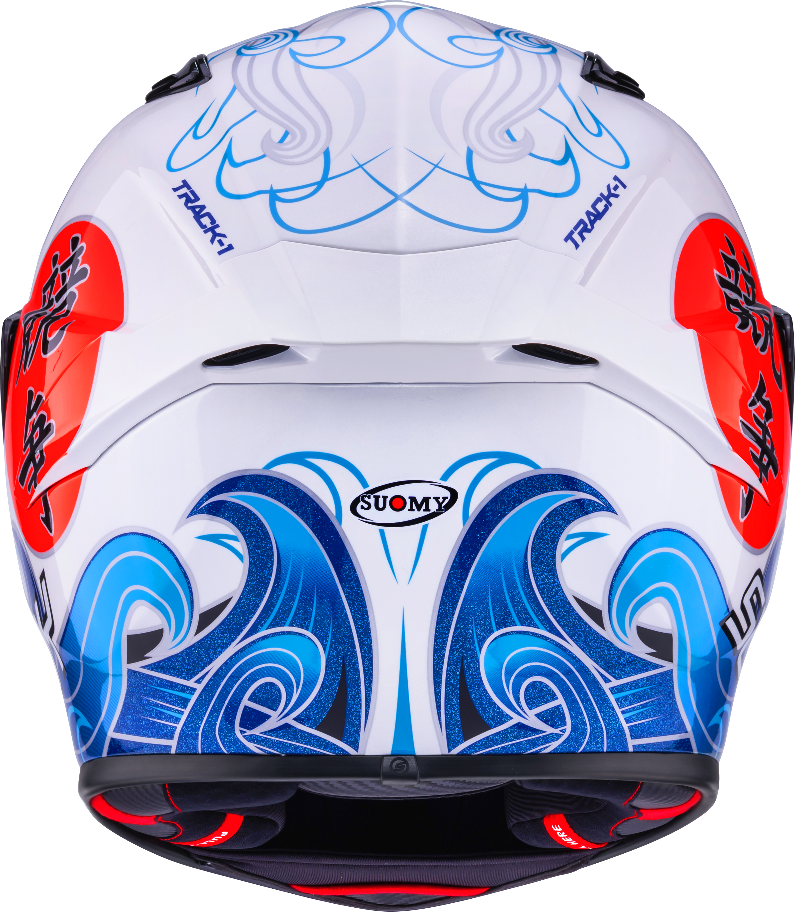 Suomy Track-1 Helm Waves Weiß K6T10025