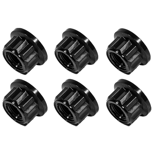 Titanmuttern Kit M10x1,25 12 Kant Kettenradträger Ducati Panigale V4/S/R (18-24)