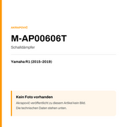 Akrapovic Schalldämpfer Yamaha R1 (15-19) M-AP00606T — Platzhalter, kein Herstellerfoto verfügbar