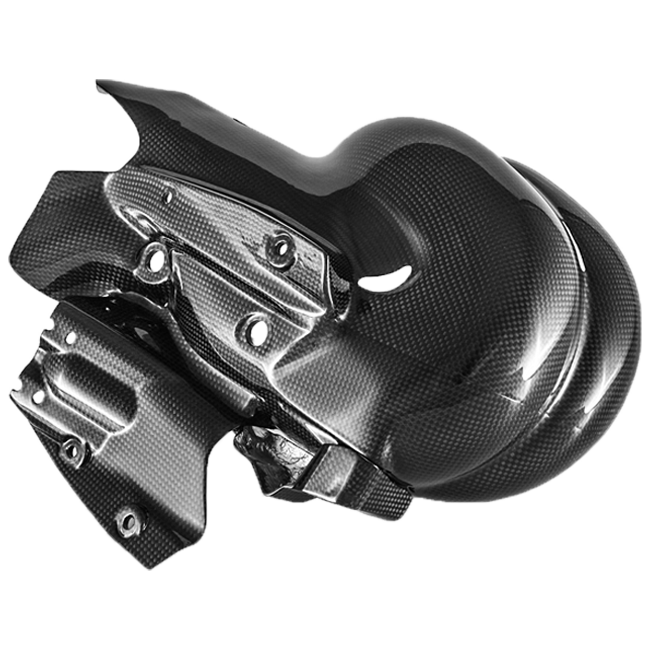 Hitzeschutz Krümmer Carbon Fullsix Ducati Panigale V4/S/R (18-21)