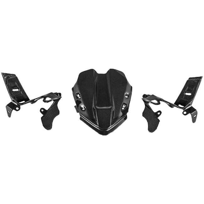 Instrumentenabdeckung "ohne GPS" Carbon Fullsix Ducati Panigale V4/S/R (18-24)