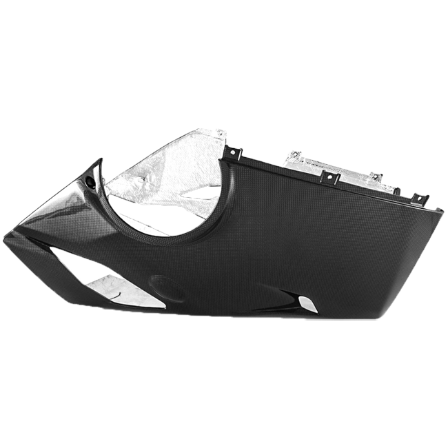 Bugspoiler "Aftermarket-Exhaust" Carbon Fullsix Ducati Panigale V4/S/R (18-21)