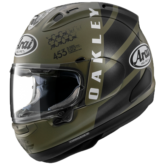 Arai RX-7V Evo Helm Maverick Viñales Oakley Replica 2024 137-0342