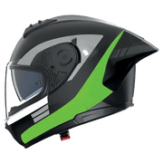 Nolan N60-6 Sport Helm Contrasto Schwarz / Fluoreszierendes Grün / Glänzendes Finish 358