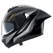 Nolan N60-6 Sport Helm Lesmo Schwarz / Grau / Anthrazit / Gold / Metall-Finish 354