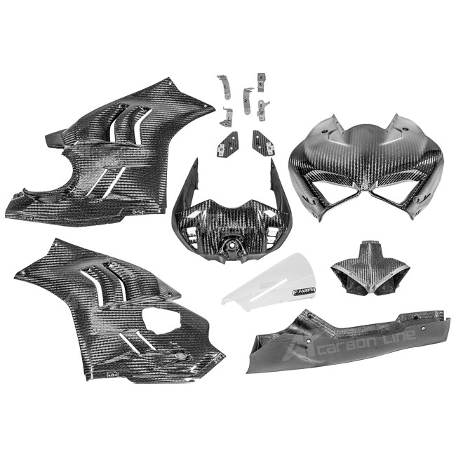 Komplettes SBK Verkleidungsset 400g AP Carbon Line Ducati Panigale V4/S/R (22-24)