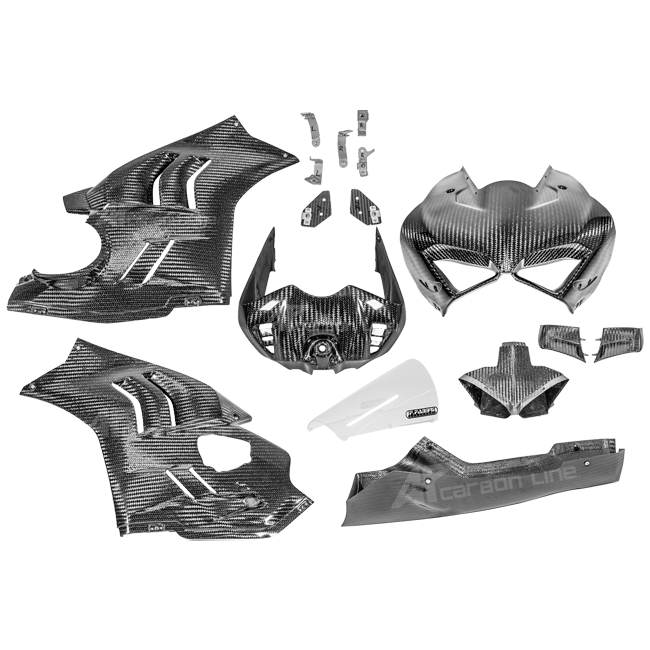 Komplettes SBK Verkleidungsset 400g AP Carbon Line Ducati Panigale V4/S/R (22-24)