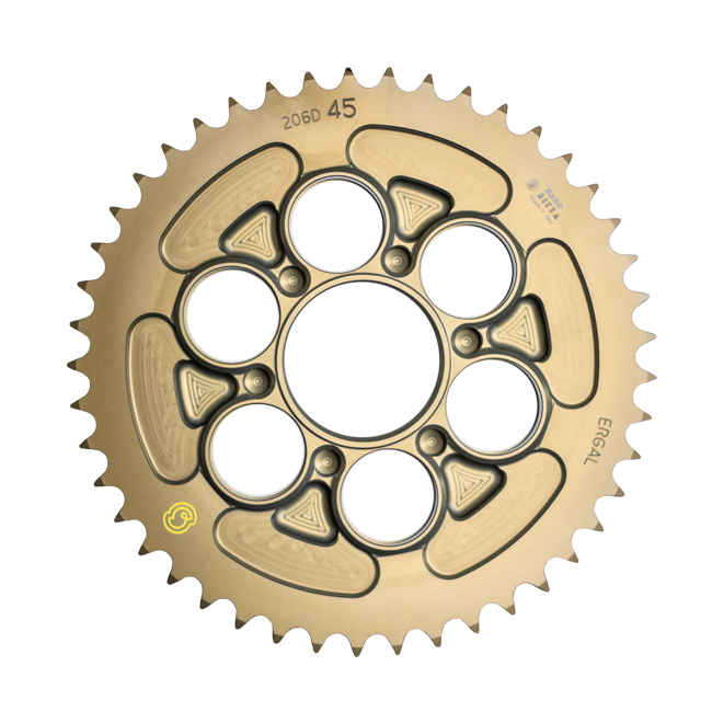 Sitta Aluminium Kettenrad Ducati Panigale V4/S/R (18-24) (206D) – 37-46 Zähne, 520/525 Teilung