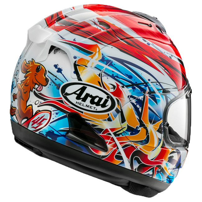Arai RX-7V Evo Helm Tetsuta Nagashima Replica 137-0394