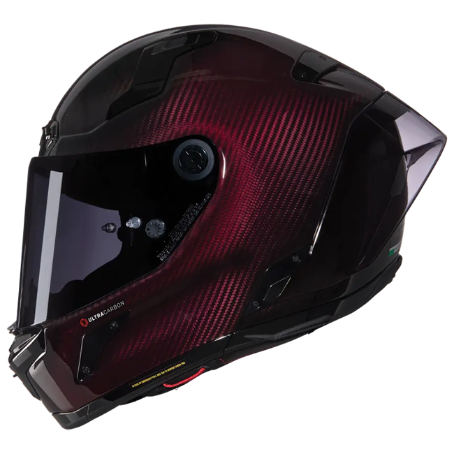 Nolan X-804 RS Helm Ultra Carbon Glossy Rot Liquido 326