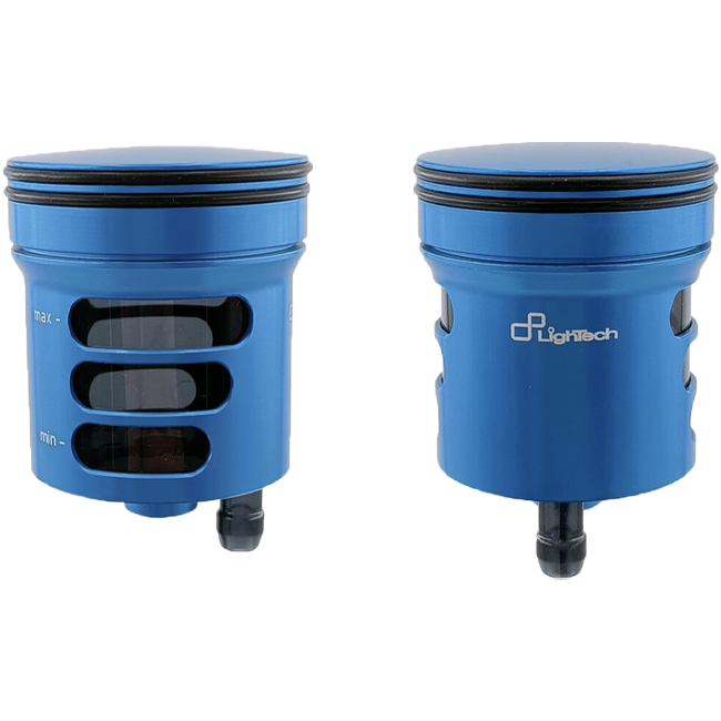 LighTech Brems- & Kupplungs-Ölbehälter 30 cm³ – CNC Aluminium, farbig | Universal Reservoir für Motorräder