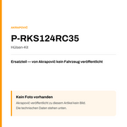 Akrapovic Hülsen-Kit P-RKS124RC35 — Platzhalter, kein Herstellerfoto verfügbar