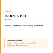 Akrapovic Repack-Kit P-RPCK190 — Platzhalter, kein Herstellerfoto verfügbar