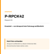 Akrapovic Repack-Kit P-RPCK42 — Platzhalter, kein Herstellerfoto verfügbar