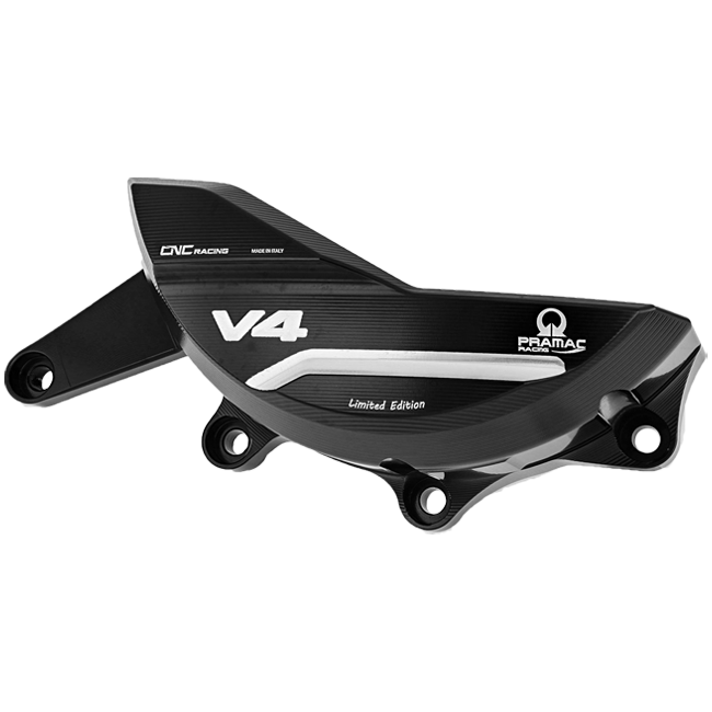 Aluminium Lichtmaschinen Protektor Schutzabdeckung Pramac Racing Limited Edition CNC Racing Ducati Panigale V4/S/R (25-26) PR311BPR